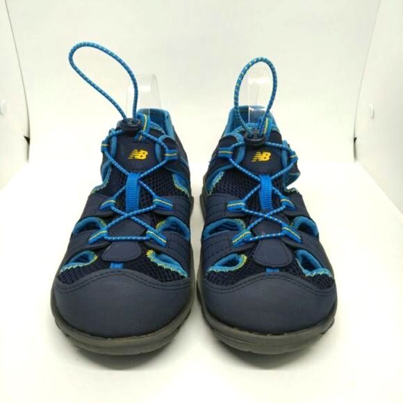 New Balance Adirondack Sandals‎ Youth Size 5 Blue Grey Outdoors Cushioned - Picture 4 of 8